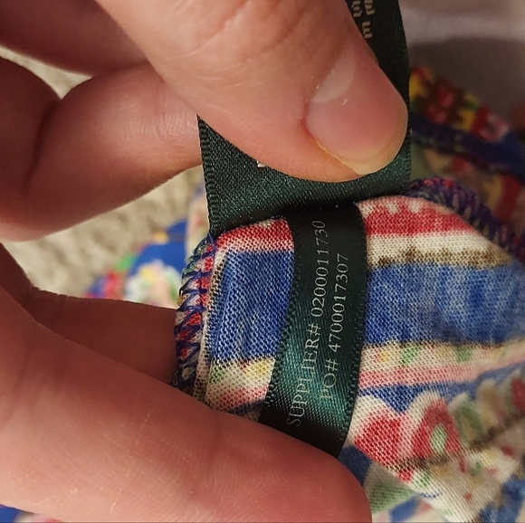 Womans Lauren ralph Lauren multi colored paisley print blouse - Picture 8 of 8